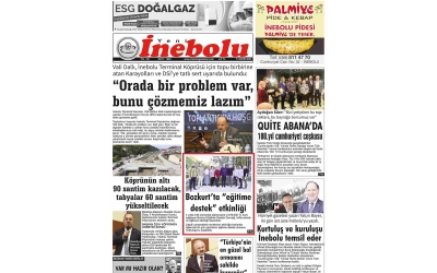 İnebolu Gazetesi'nde Haberimiz